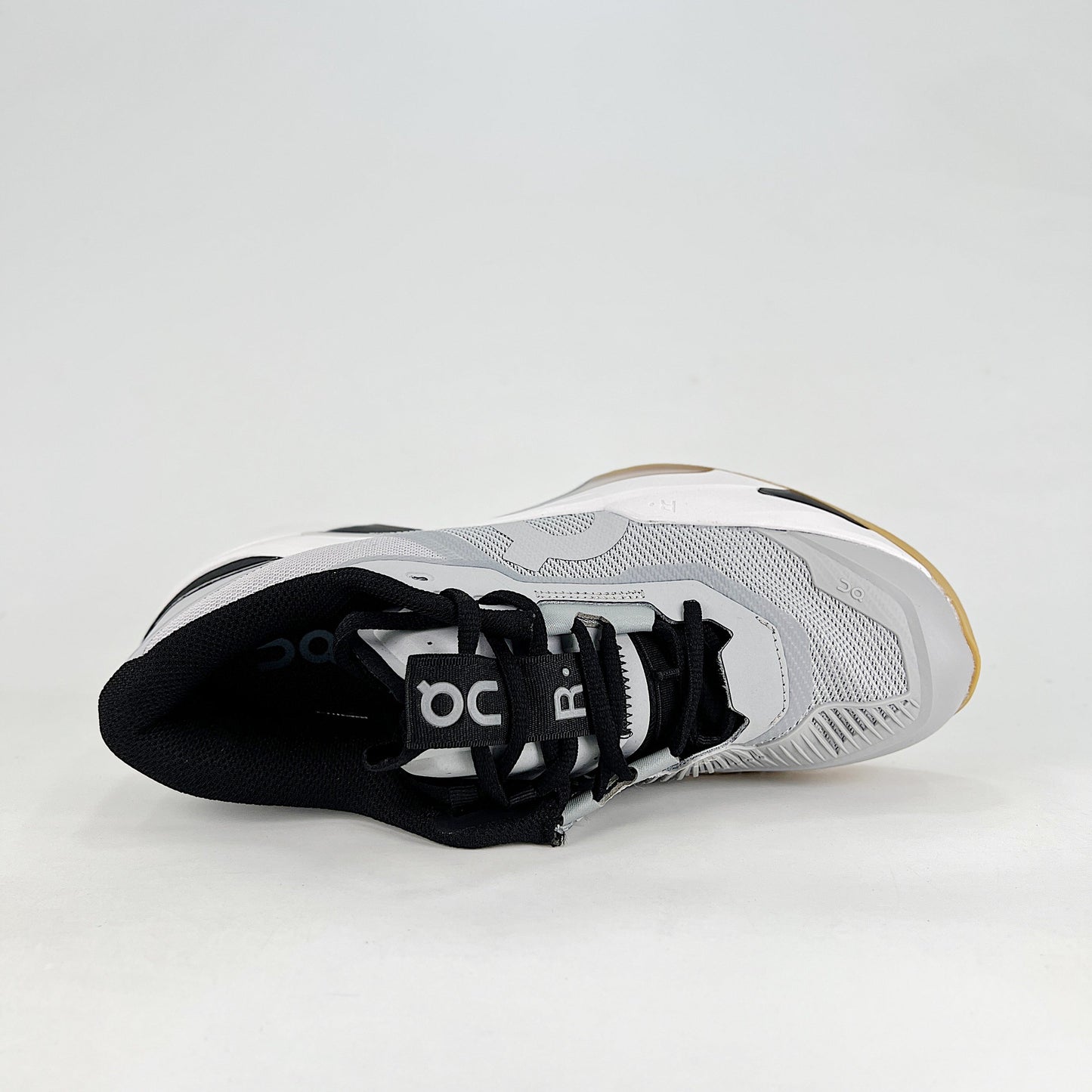 On The Roger Pro Padel – Ice Grey & White Unisex Breathable Anti-Slip Shock-Absorbing Padel Court Shoes