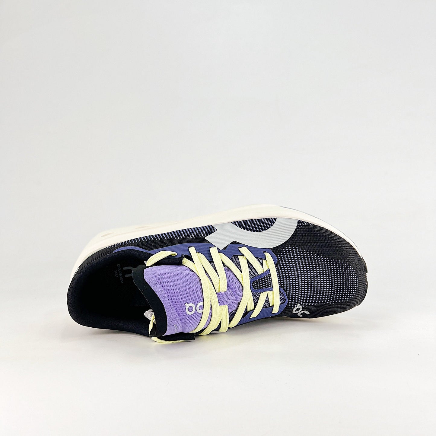 On Running Cloudeclipse – Black, Indigo & Neon Women's High-Performance Running Shoes