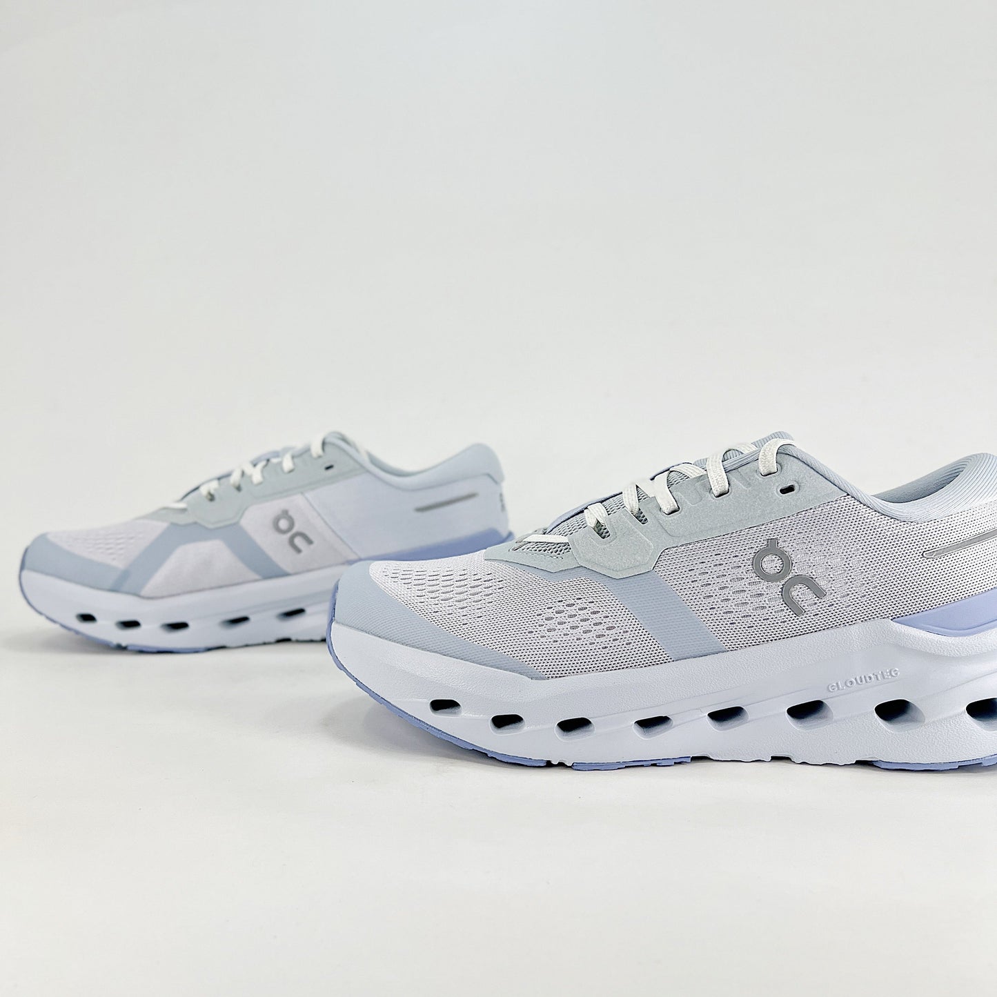 On Cloudrunner 3 – White & Frost Blue Unisex Lightweight Breathable Running & Lifestyle Shoes