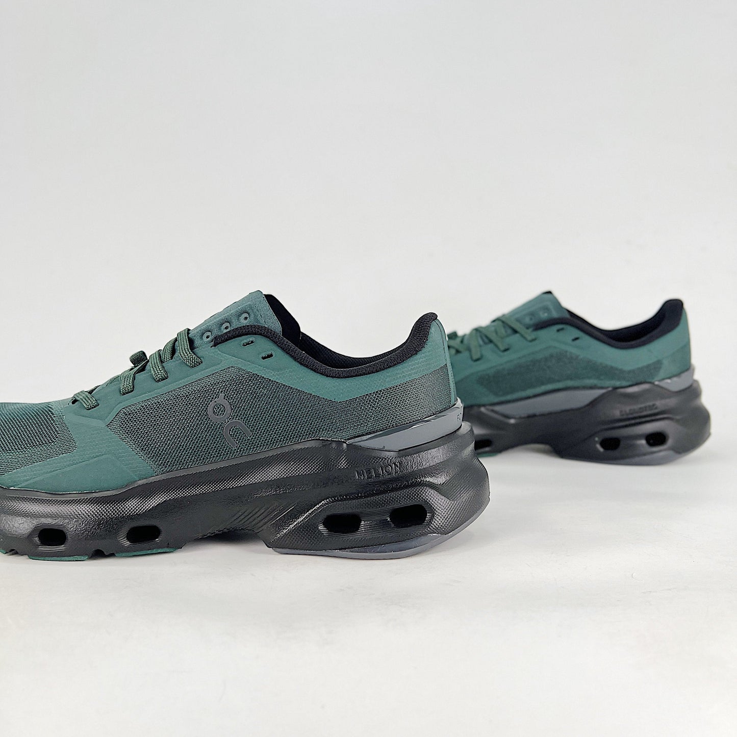 On Running Cloudmonster – Forest & Black Unisex Maximum Cushion Running Shoes