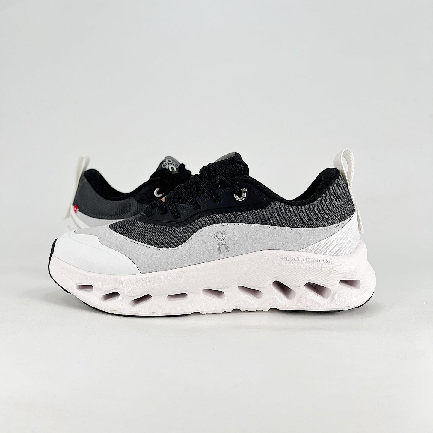 On x Loewe Cloudsurfer – Black & Charcoal Grey Unisex Premium Collaboration Lightweight Lifestyle Sneakers