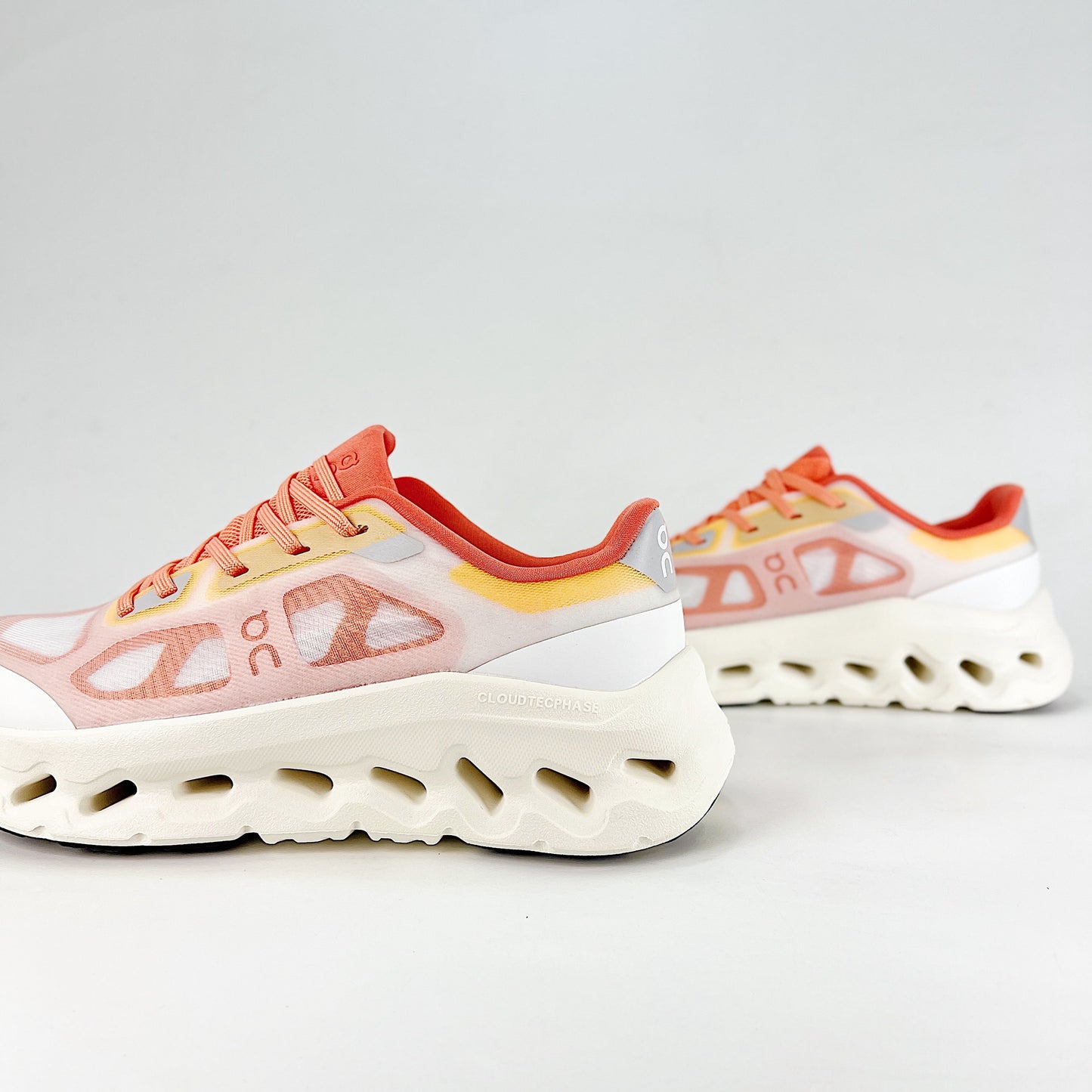 On Cloudtilt Remix – Coral Pink & Sunrise Yellow Women’s Comfortable Soft Running & Lifestyle Shoes