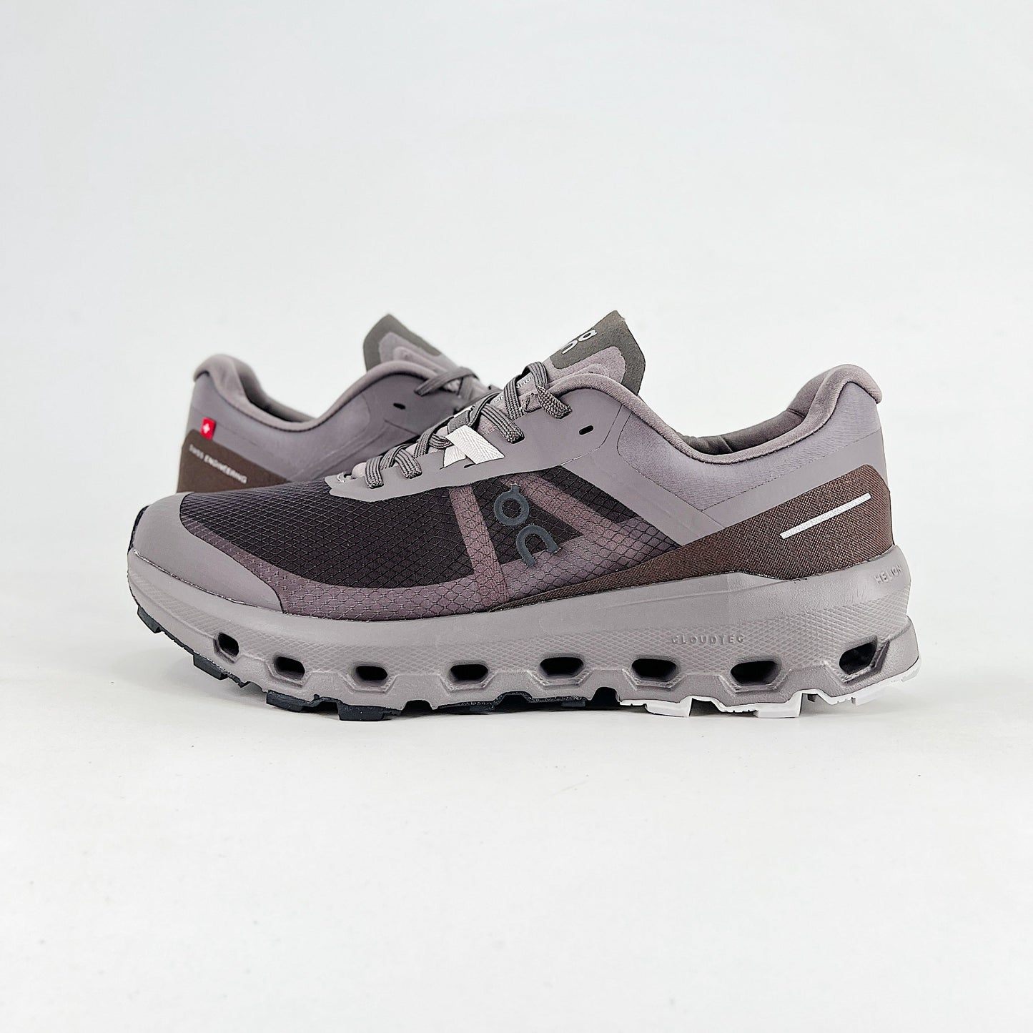 On Running Cloudnova – Grey, Black & Mocha Brown Unisex Lifestyle Running Shoes