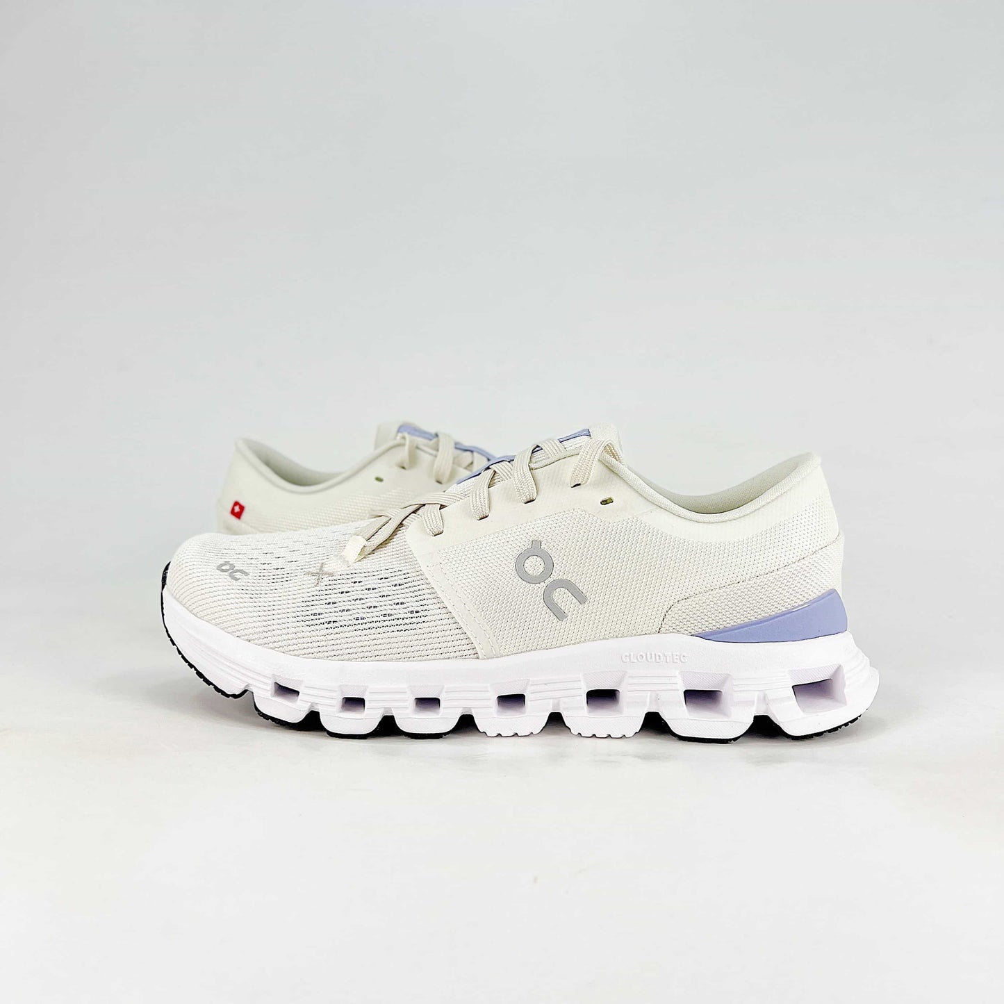 On Running Cloud X 4 – White & Lavender Women's Training & Lifestyle Running Shoes