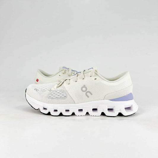 On Running Cloud X 4 – White & Lavender Women's Training & Lifestyle Running Shoes