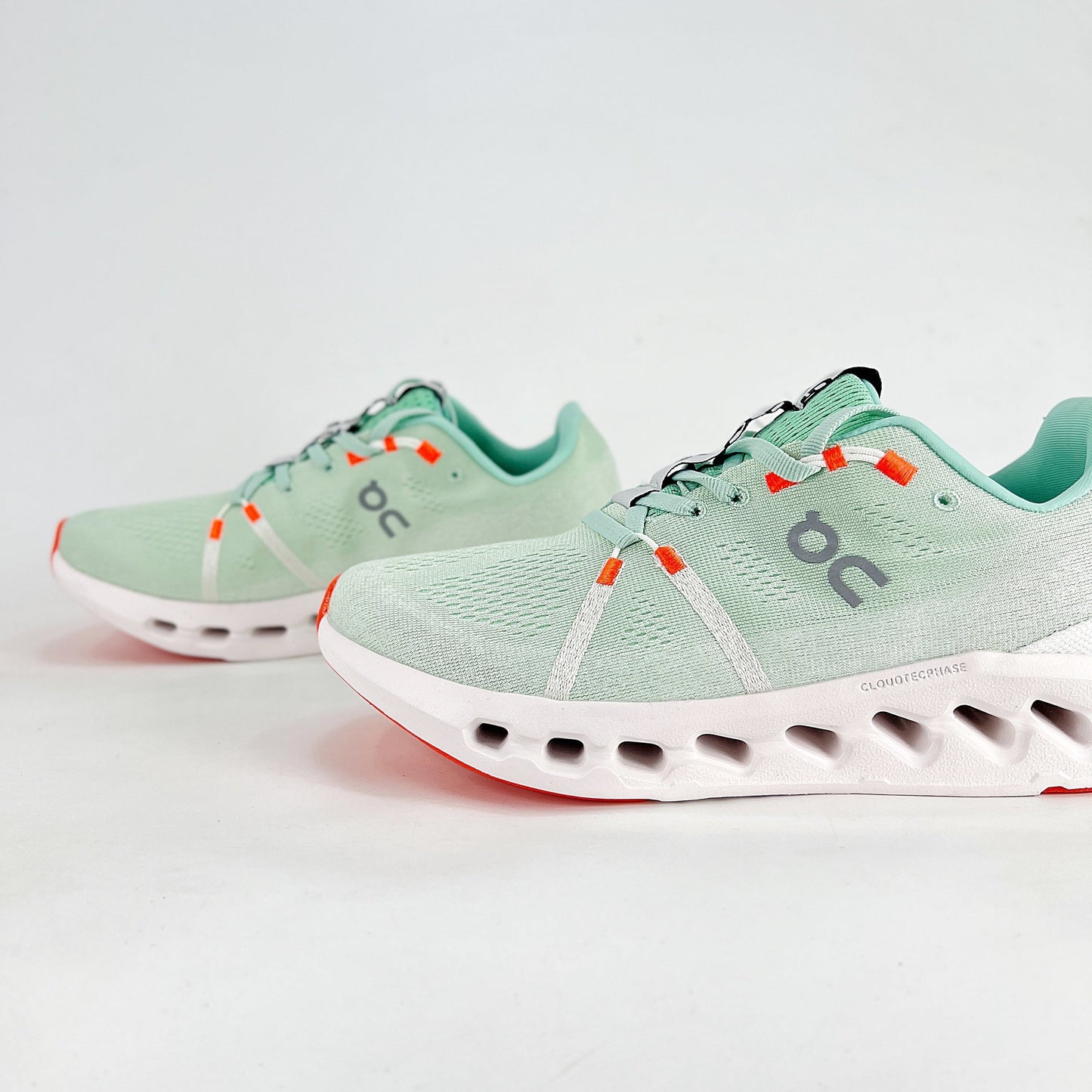 On Cloudsurfer – Mint Green & Teal Unisex Lightweight Breathable Comfortable Running Shoes
