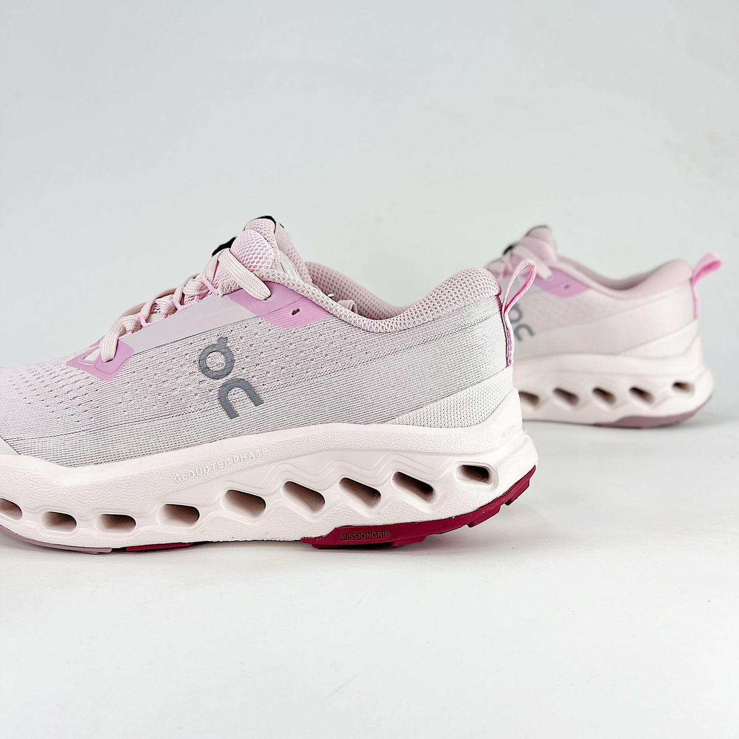 On Cloudsurfer – Pearl Pink & Lavender Women’s Lightweight Breathable Comfortable Running Shoes