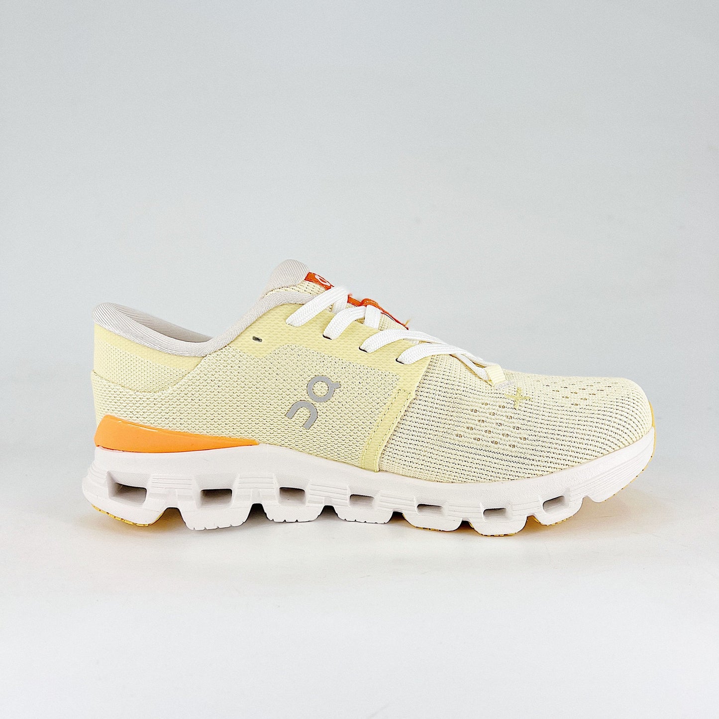 On Running Cloud X – Hay & Peach Women's Lightweight Running Shoes