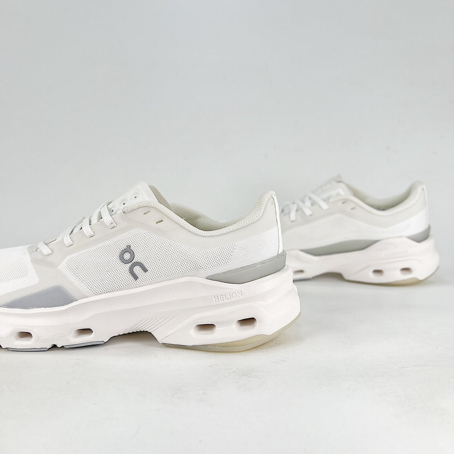 On Running Cloudmonster – All White Unisex Maximum Cushion Running Shoes