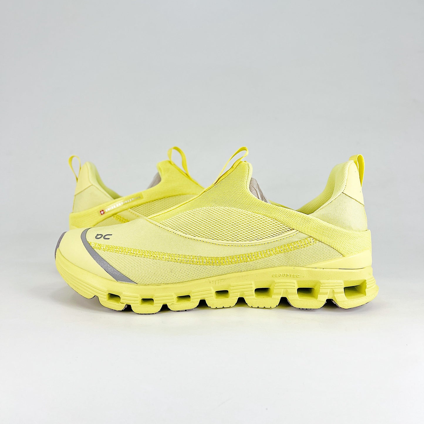 On Running Cloud X 4 – Neon Yellow Unisex Slip-On Training & Lifestyle Running Shoes