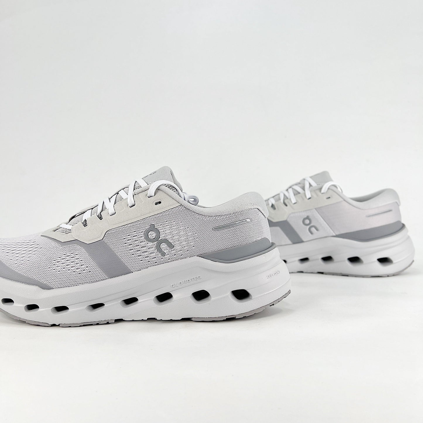 On Cloudrunner 3 – White & Glacier Grey Unisex Lightweight Breathable Running & Lifestyle Shoes