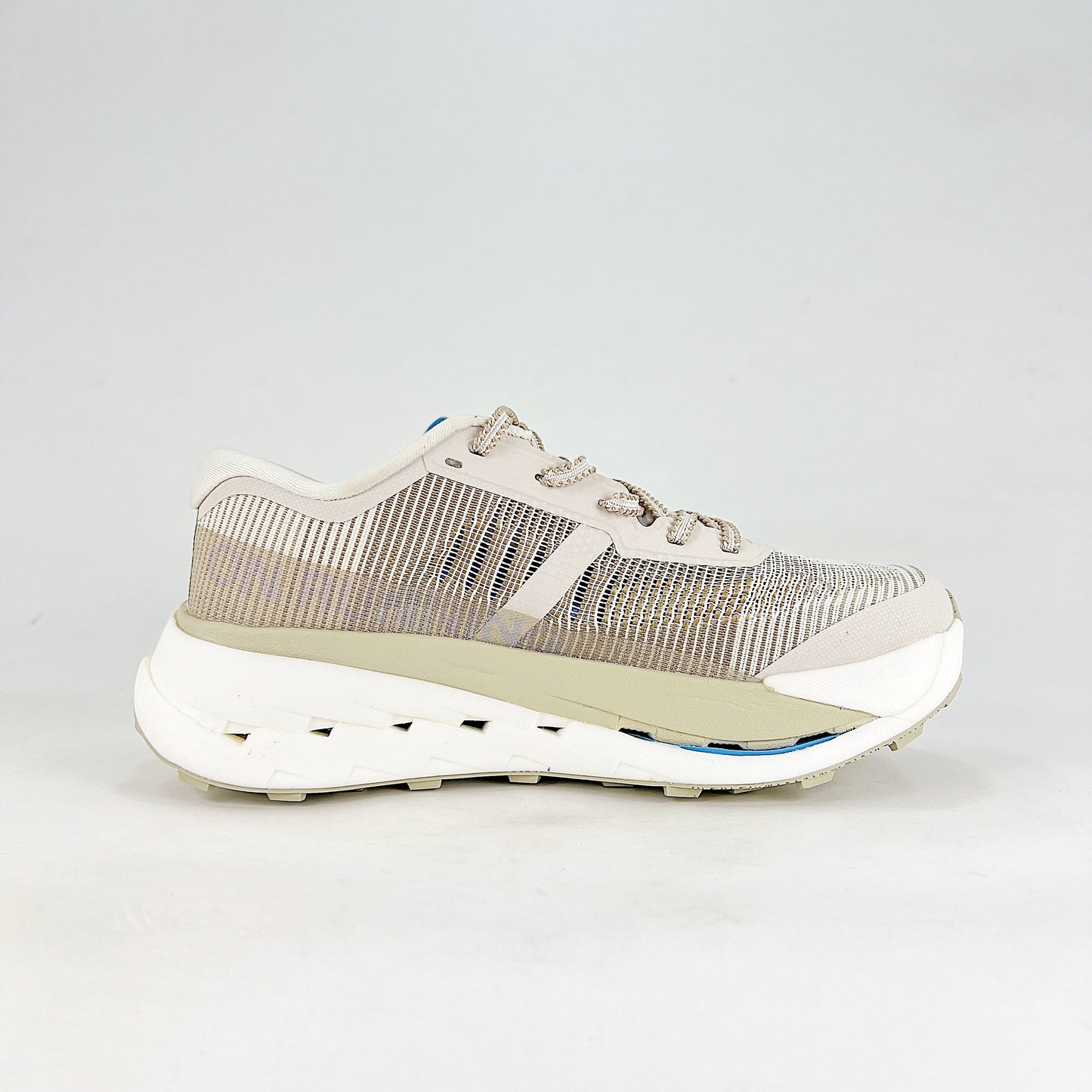 On Running Cloudmonster 2 – Sand & White Unisex Maximum Cushion Road Running Shoes