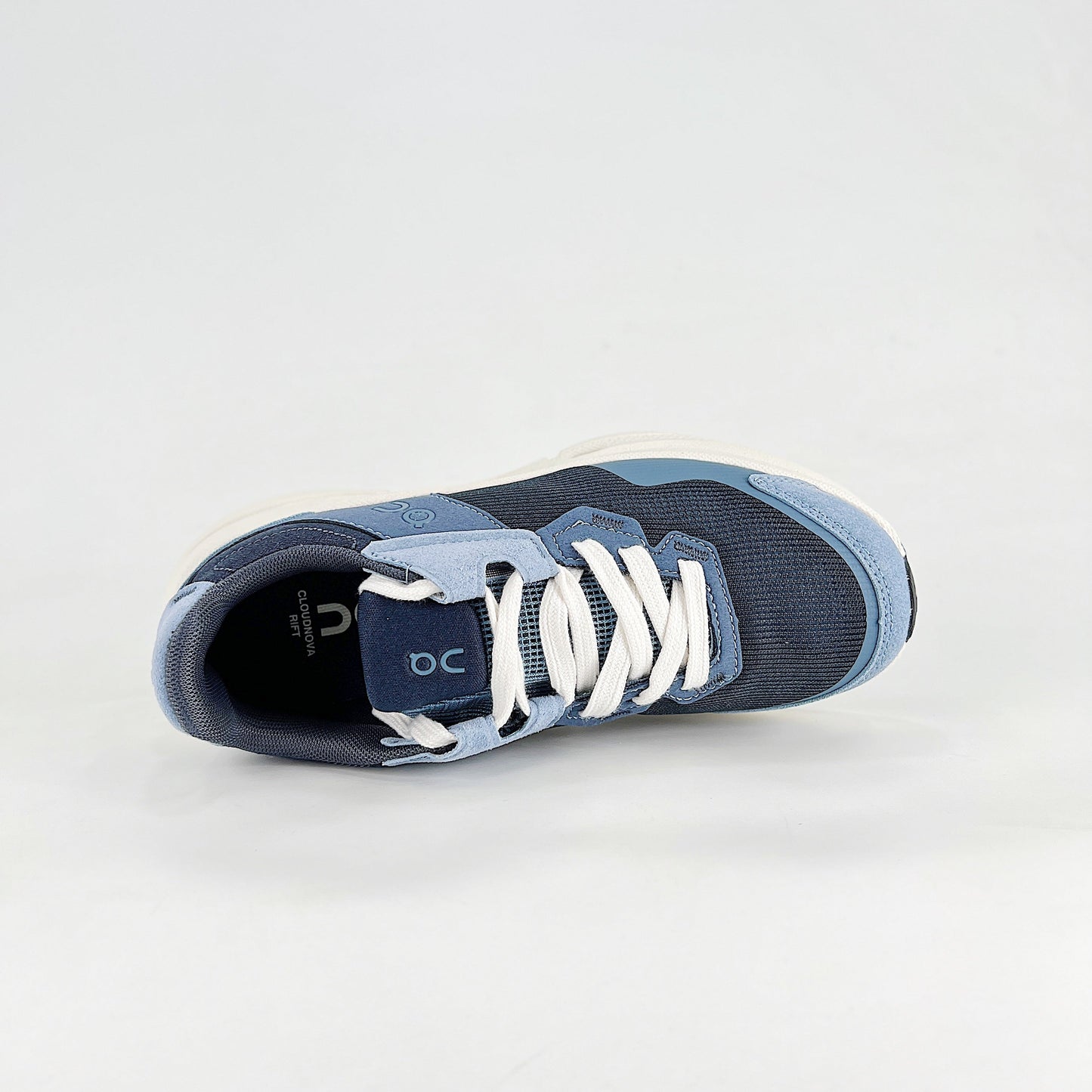 On Cloudnova Form – Navy Blue & Steel Blue Unisex Retro-Inspired Lightweight Lifestyle Sneakers