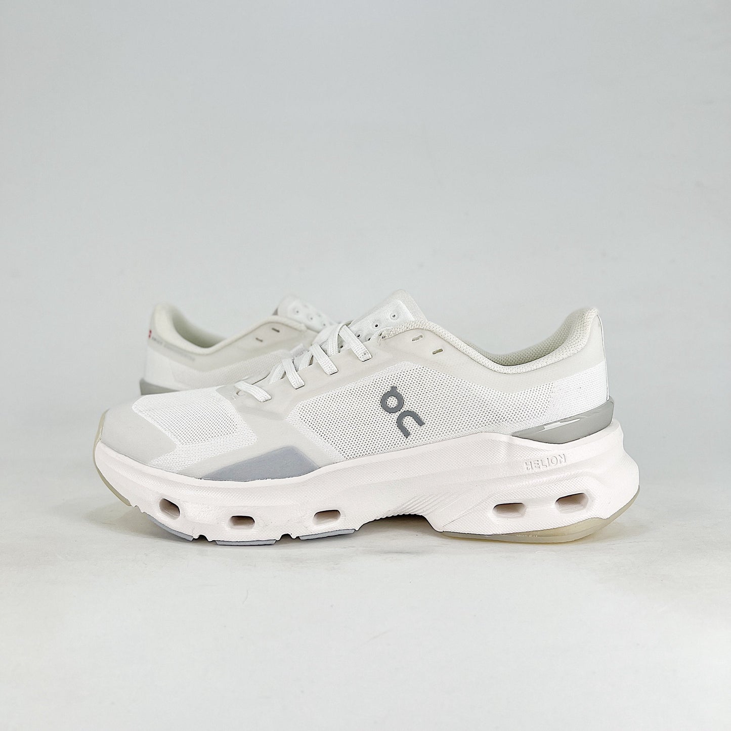On Running Cloudmonster – All White Unisex Maximum Cushion Running Shoes