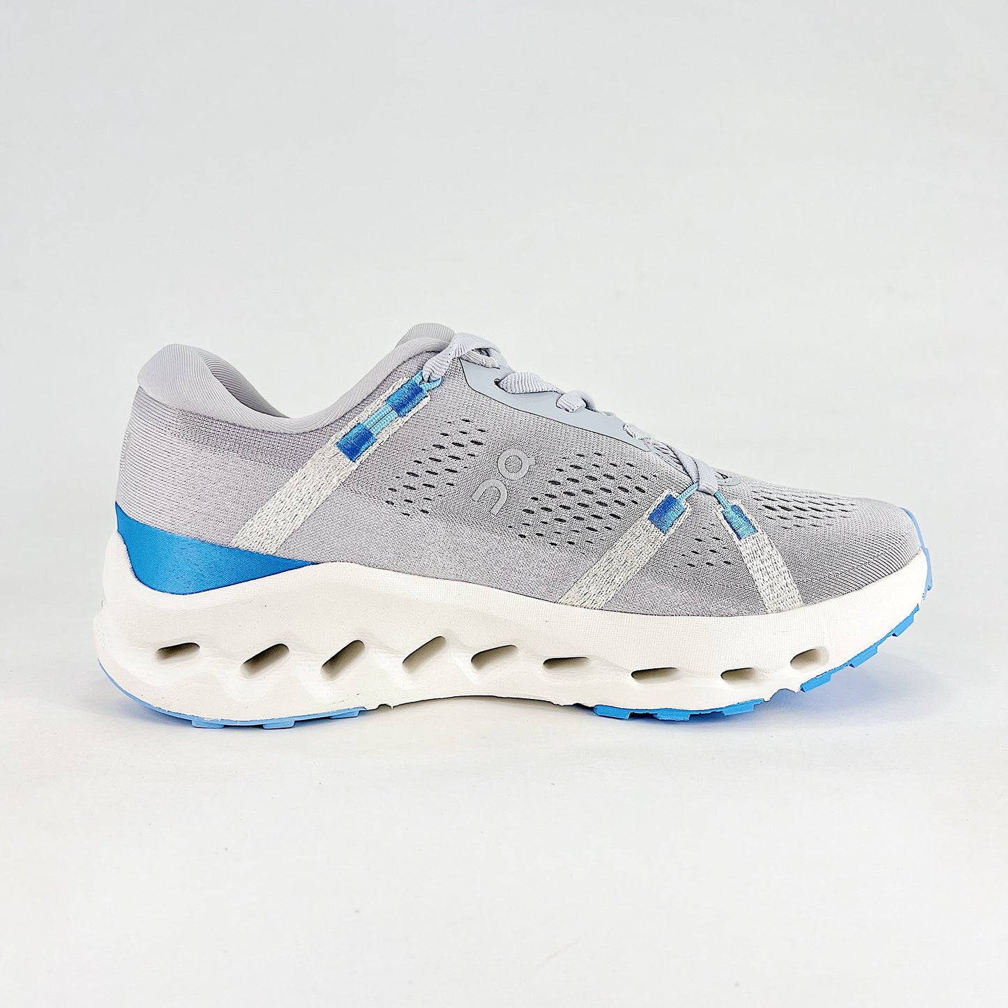 On Cloudsurfer 2 – Ice Grey & Azure Blue Unisex Soft Cushioned Breathable Running Shoes