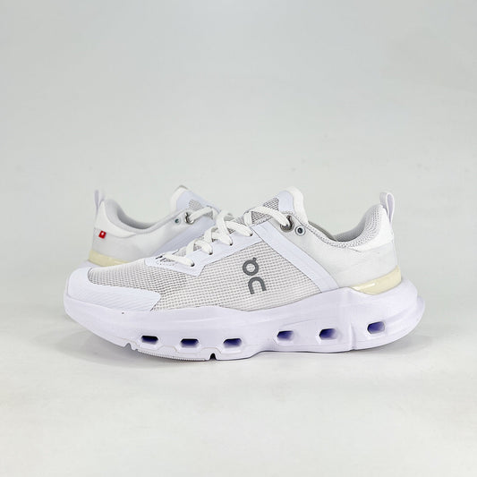 On Running Cloudmonster – All White Unisex Maximum Cushion Road Running Shoes