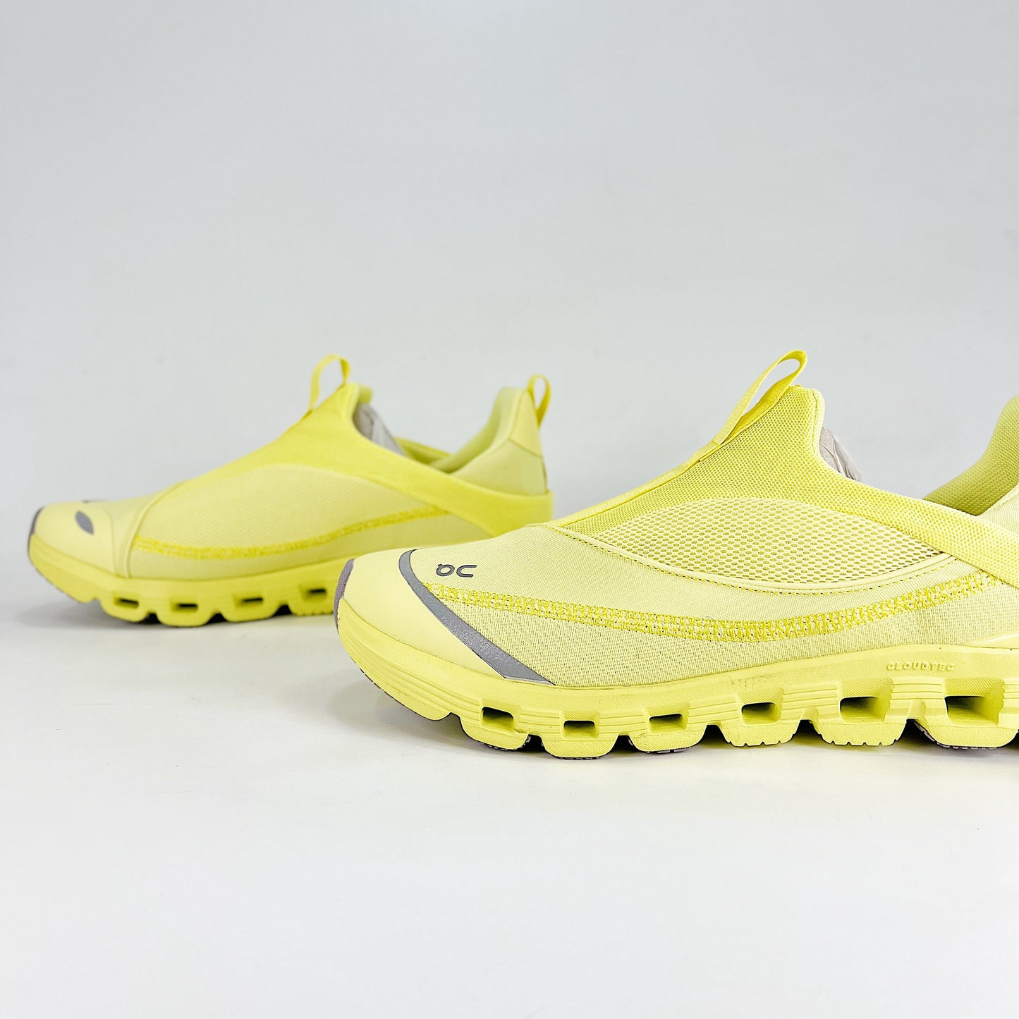 On Running Cloud X 4 – Neon Yellow Unisex Slip-On Training & Lifestyle Running Shoes