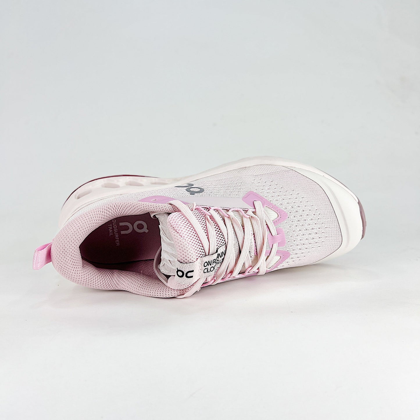 On Cloudsurfer – Pearl Pink & Lavender Women’s Lightweight Breathable Comfortable Running Shoes