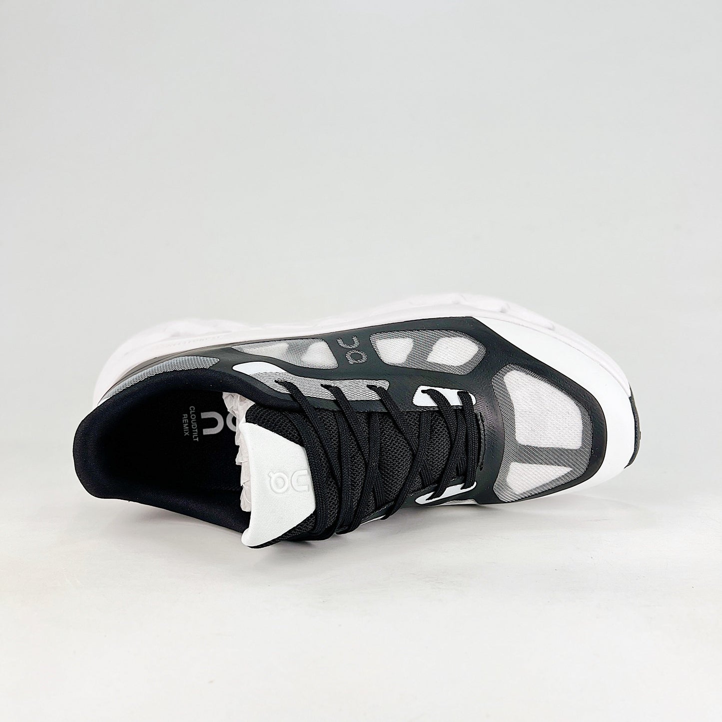 On Cloudtilt Remix – Black & White Unisex Comfortable Soft Running & Lifestyle Shoes