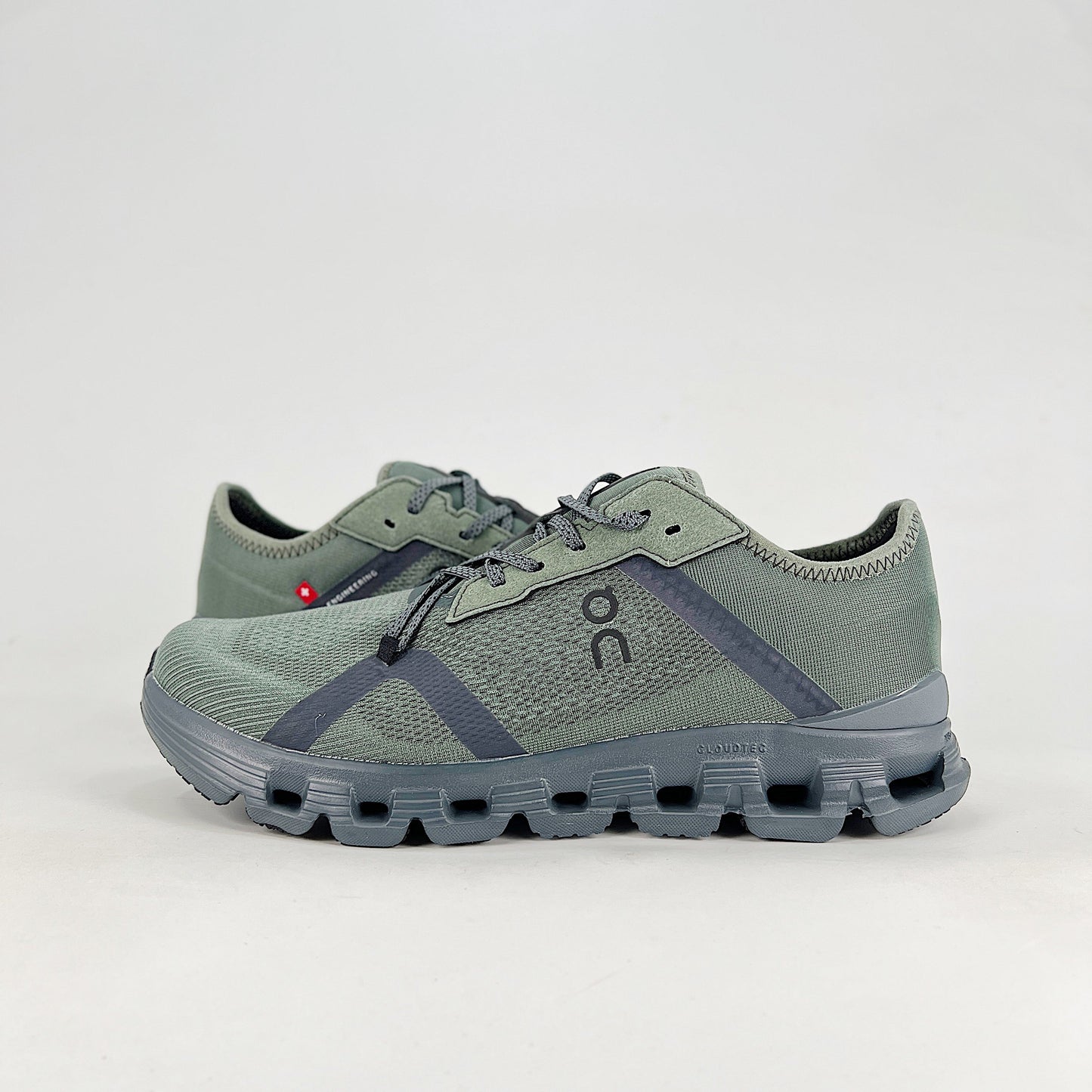 On Cloud X4 AD – Sage Green & Slate Grey Unisex Comfortable Versatile Low-Top Running & Casual Shoes