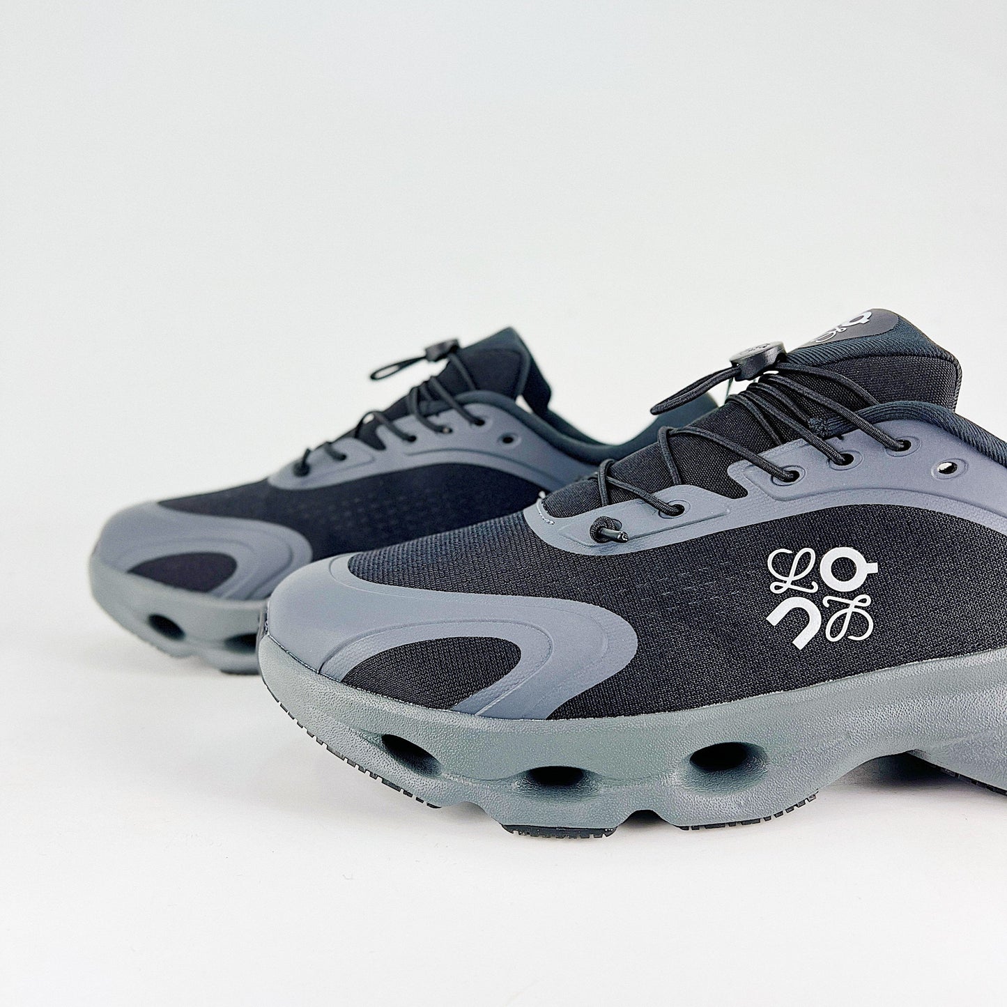 On x Loewe Cloudaway – Black & Steel Grey Unisex Premium Collaboration Lifestyle Sneakers