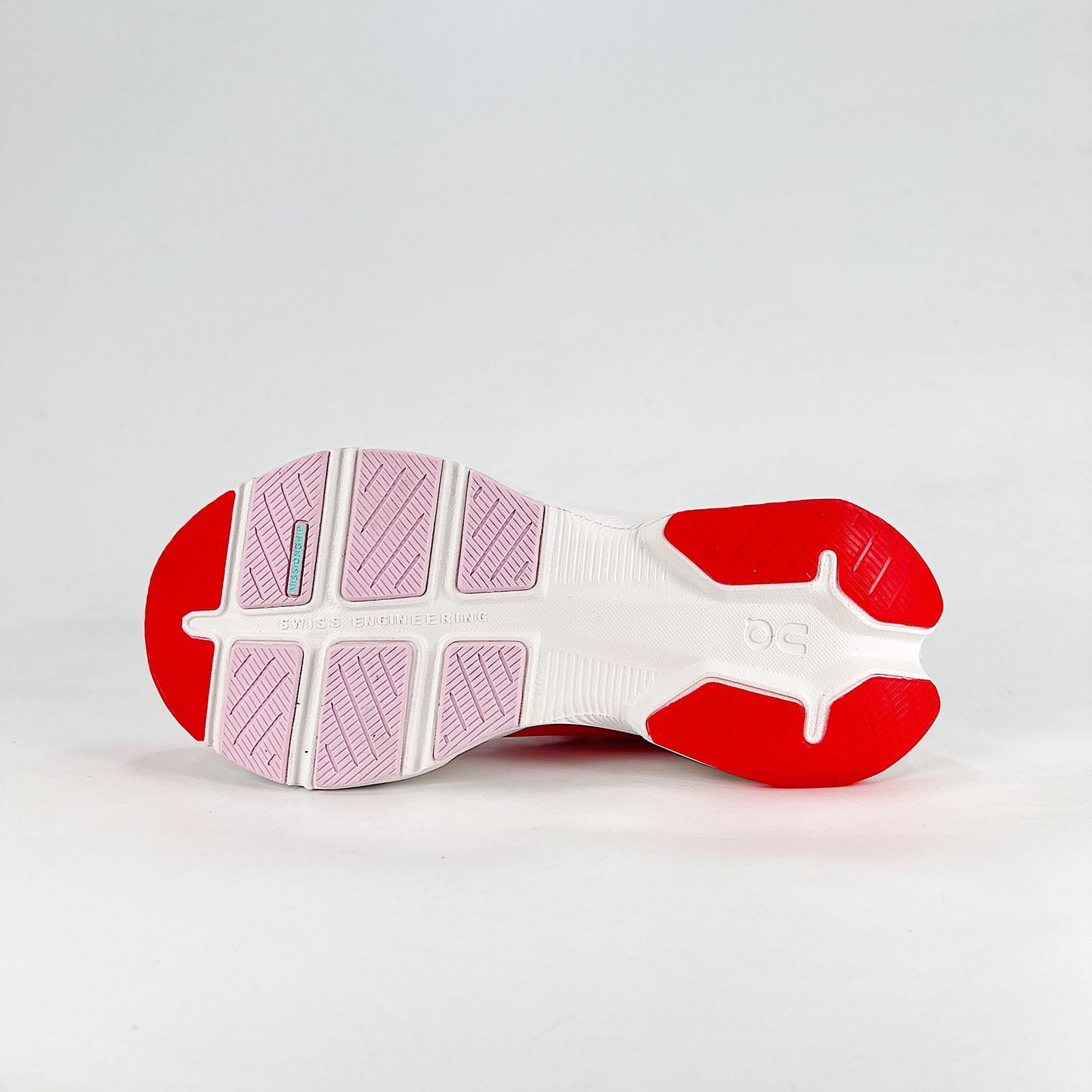 On Running Cloudmonster – Blossom & Red Women's Maximum Cushion Running Shoes