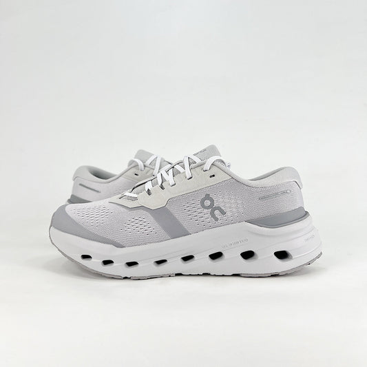 On Cloudrunner 3 – White & Glacier Grey Unisex Lightweight Breathable Running & Lifestyle Shoes