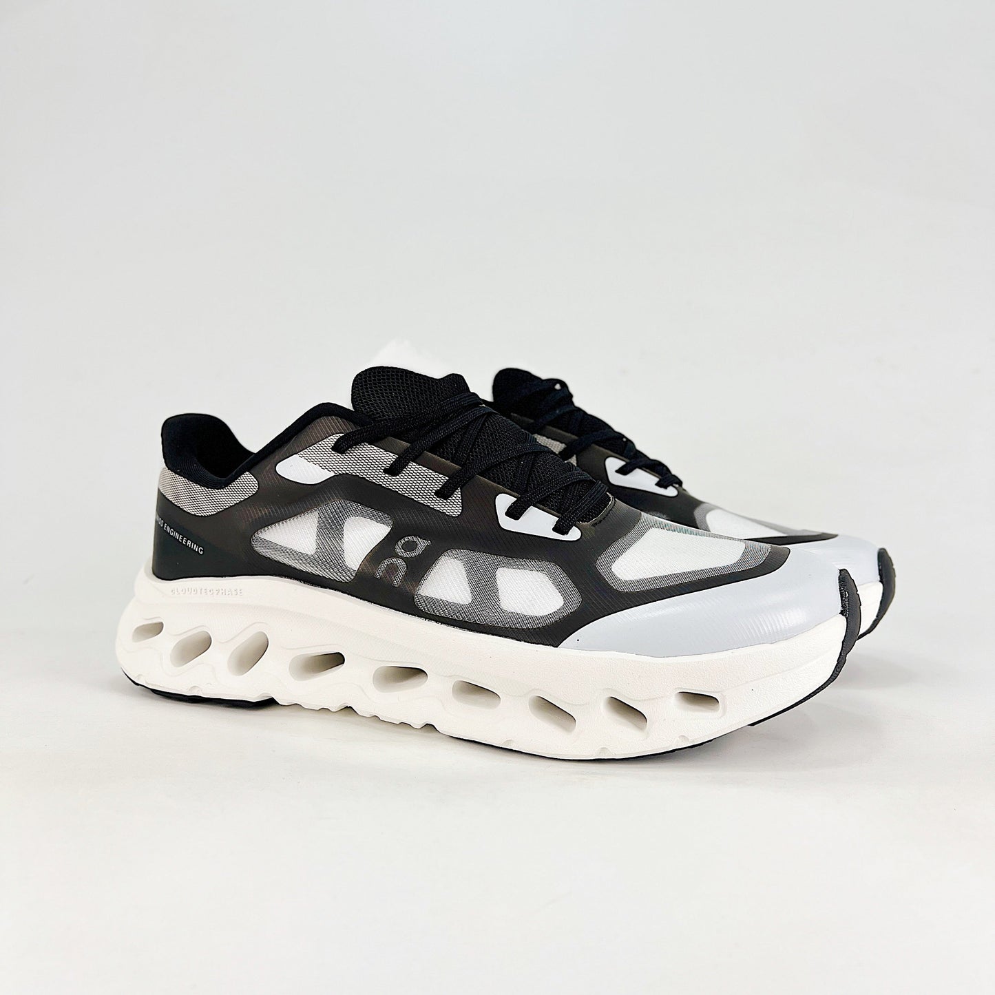 On Cloudtilt Remix – White & Black Unisex Comfortable Supportive Running & Lifestyle Shoes