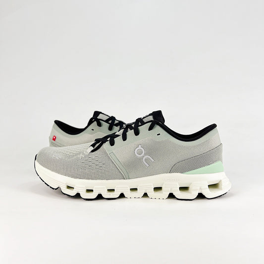 On Running Cloud X 4 – Silver & Mint Women's Training & Lifestyle Running Shoes