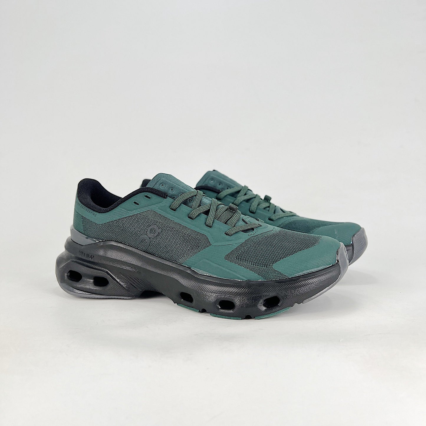 On Running Cloudmonster – Forest & Black Unisex Maximum Cushion Running Shoes