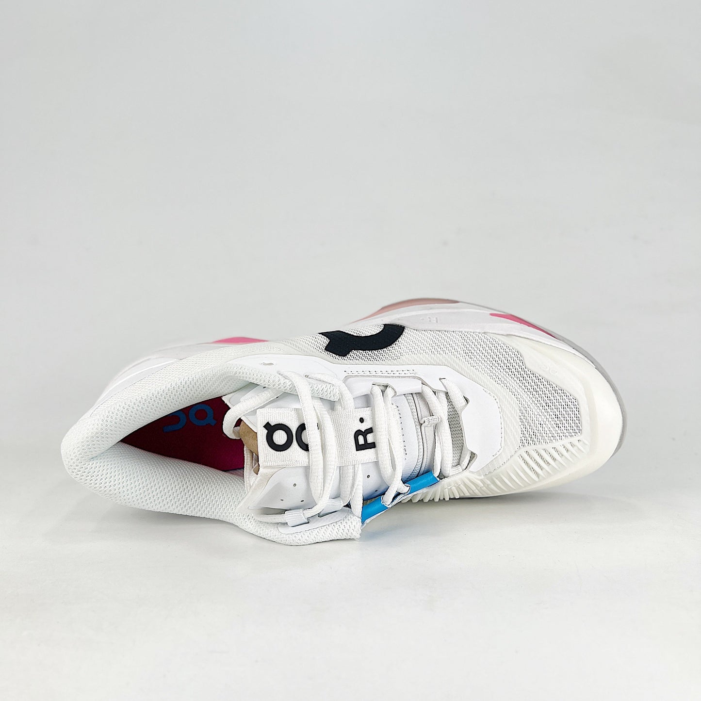 On The Roger Pro Fire – White & Hot Pink Unisex Breathable Anti-Slip Tennis Shoes
