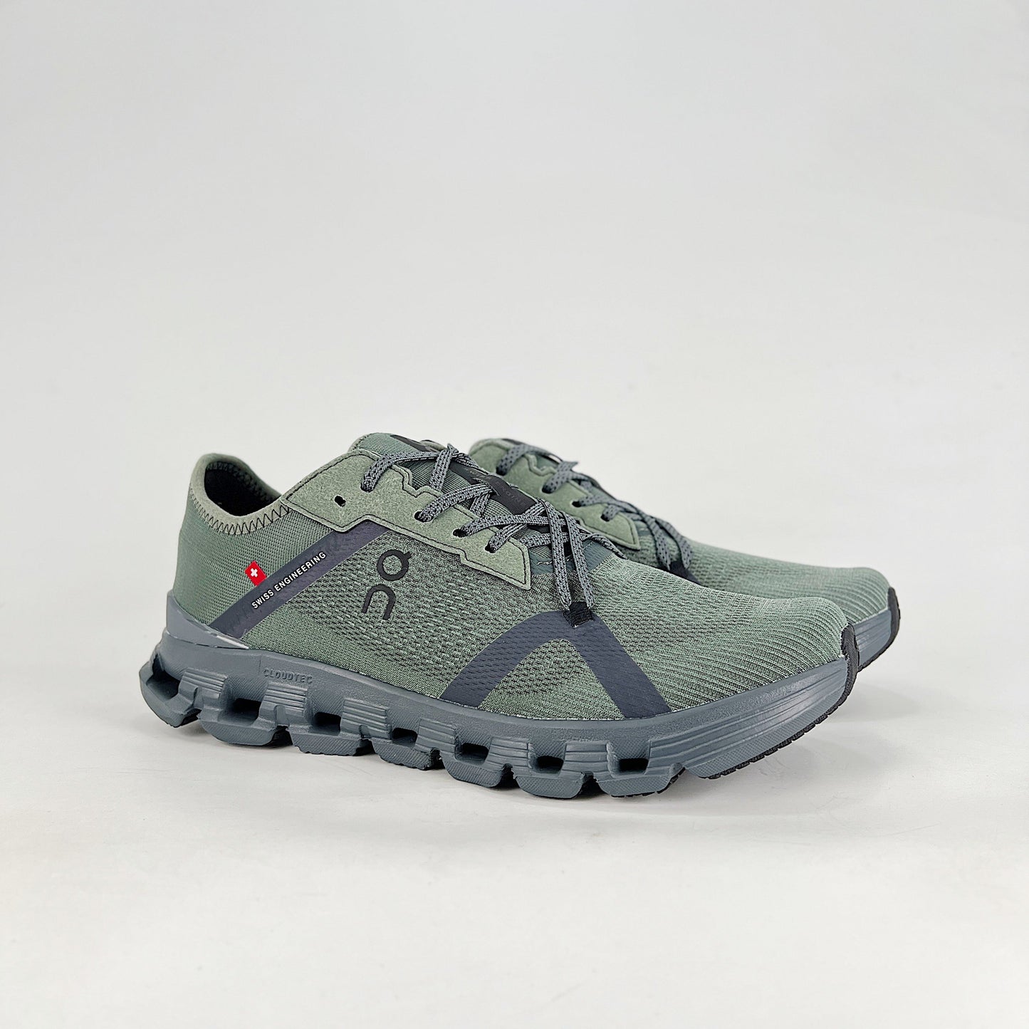 On Cloud X4 AD – Sage Green & Slate Grey Unisex Comfortable Versatile Low-Top Running & Casual Shoes