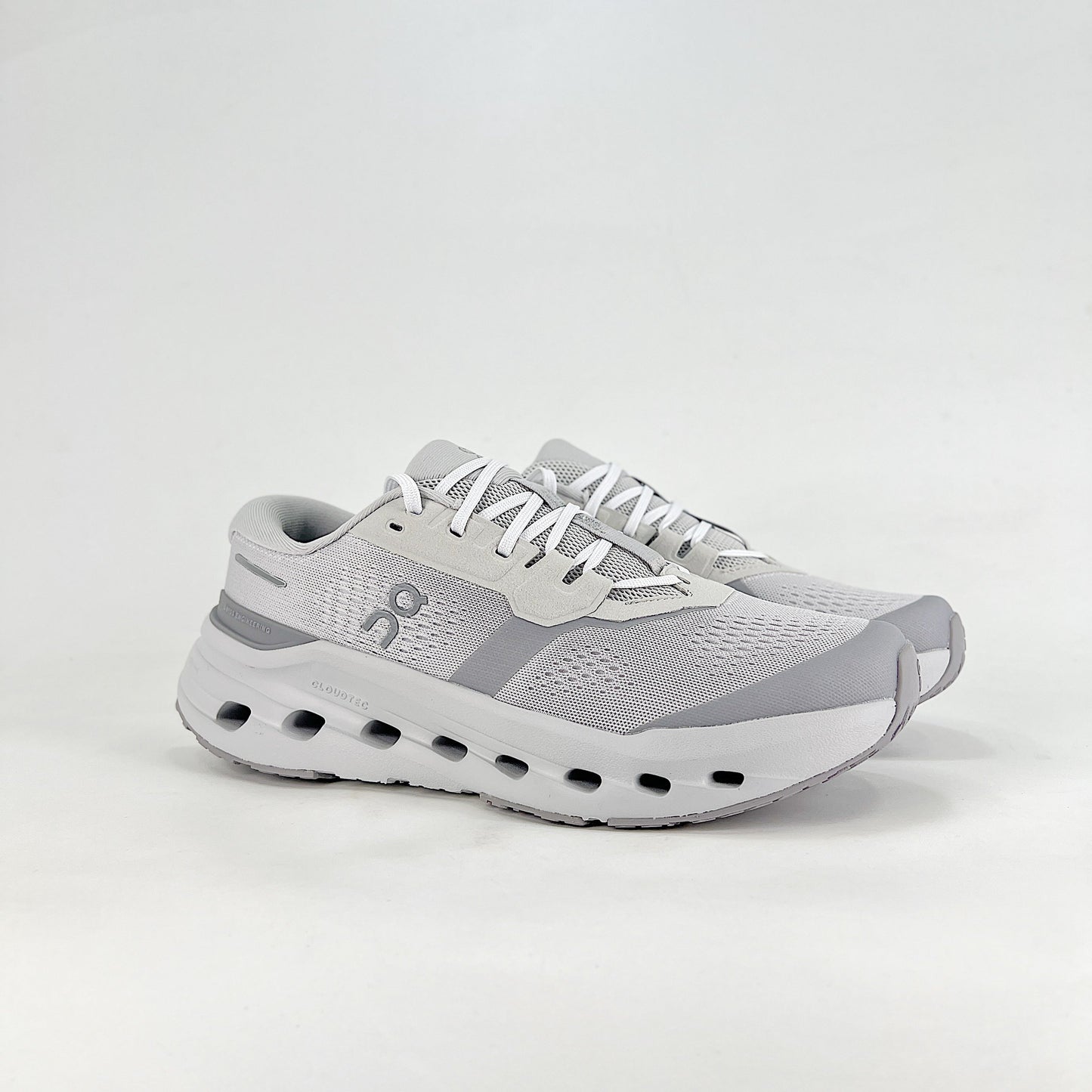 On Cloudrunner 3 – White & Glacier Grey Unisex Lightweight Breathable Running & Lifestyle Shoes