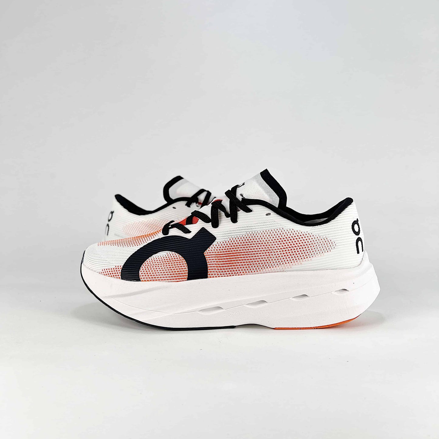 On Running Cloudboom Echo – White & Flame Men's Lightweight Racing Shoes