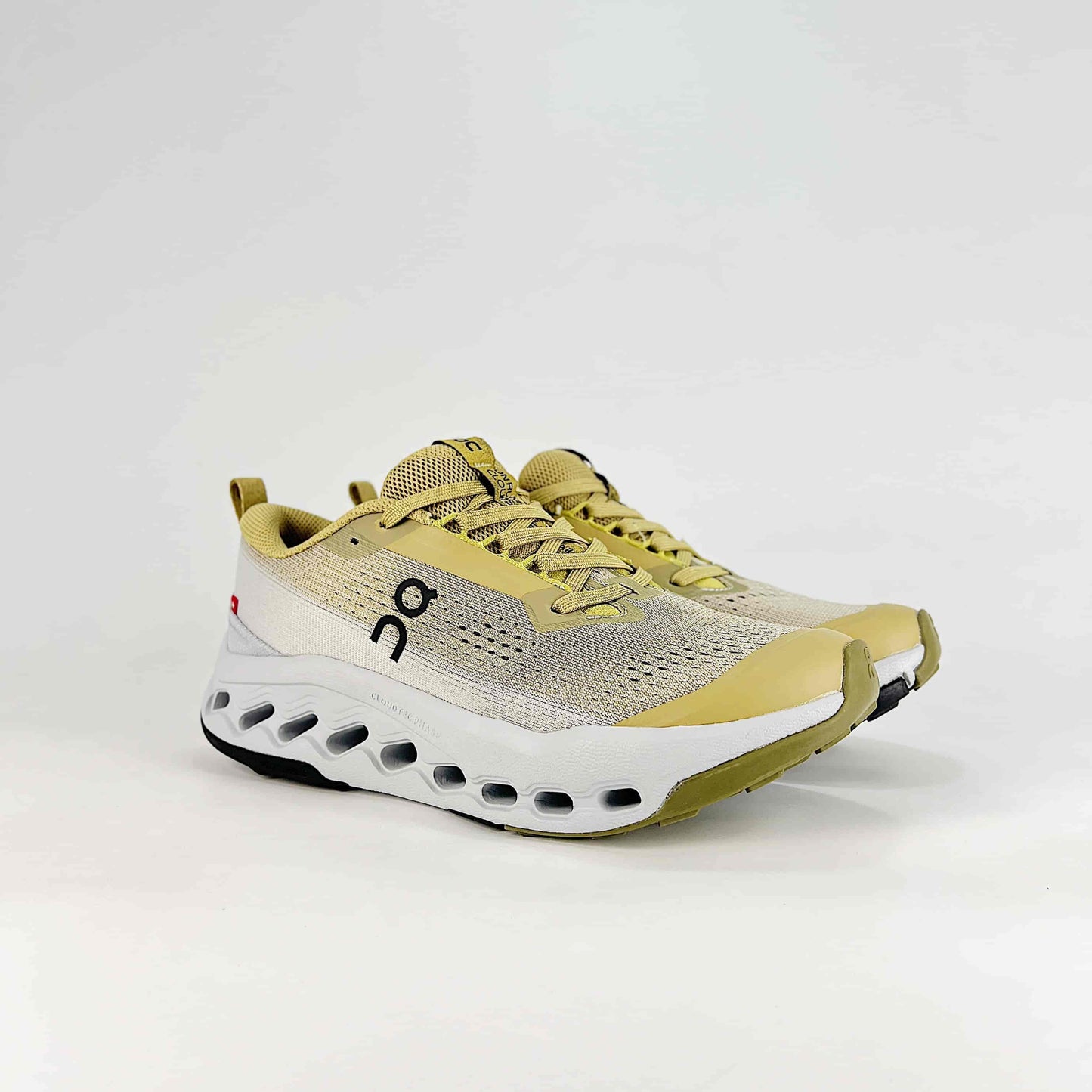 On Cloudmonster – Olive Yellow & Sand Unisex Lightweight Breathable Comfortable Running Shoes
