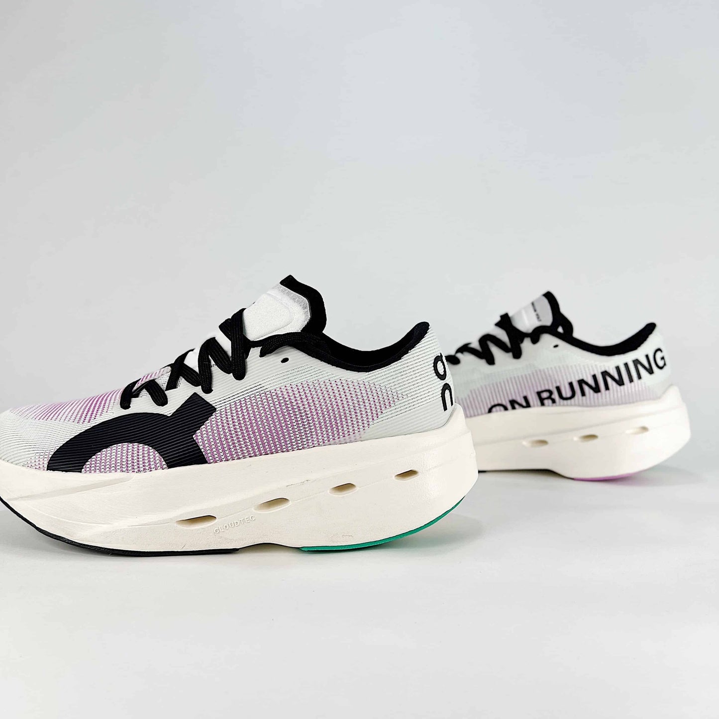 On Running Cloudboom Echo – White & Flame Women's Lightweight Racing Shoes